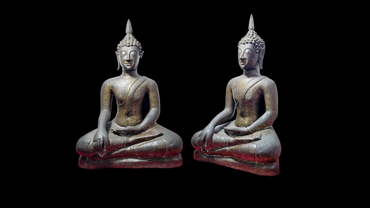 พระพุทธรูป พุทธศิลป์ สมัยสุโขทัยบริสุทธิ์ ๑๐.๕ นิ้ว ของโจ๊ก ลำพูน.