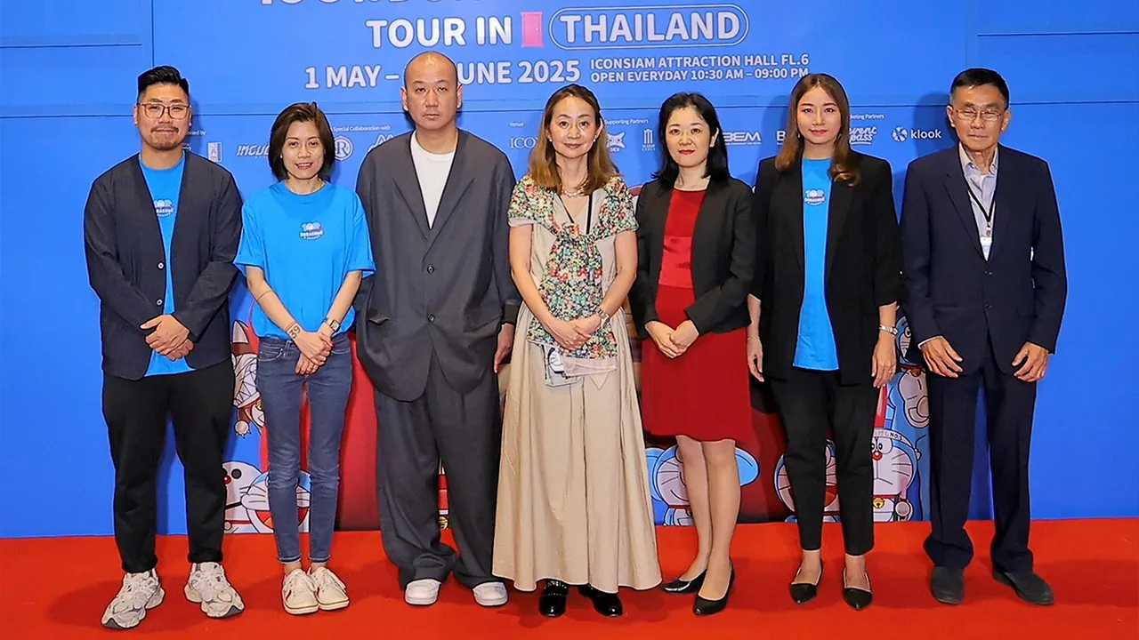 โดราเอมอน พิชชาภา ณรงค์พันธ์ จัดนิทรรศการ “100% DORAEMON & FRIENDS TOUR IN THAILAND” เพื่อฉลองครบรอบ 90 ปี ของโดราเอมอนและผองเพื่อน จัดถึง 22 มิ.ย. โดยมี ปริพันธ์ หนุนภักดี และ จิซึโกะ คัตสึมาตะ มาร่วมงานด้วย ที่ไอคอนสยาม วันก่อน.