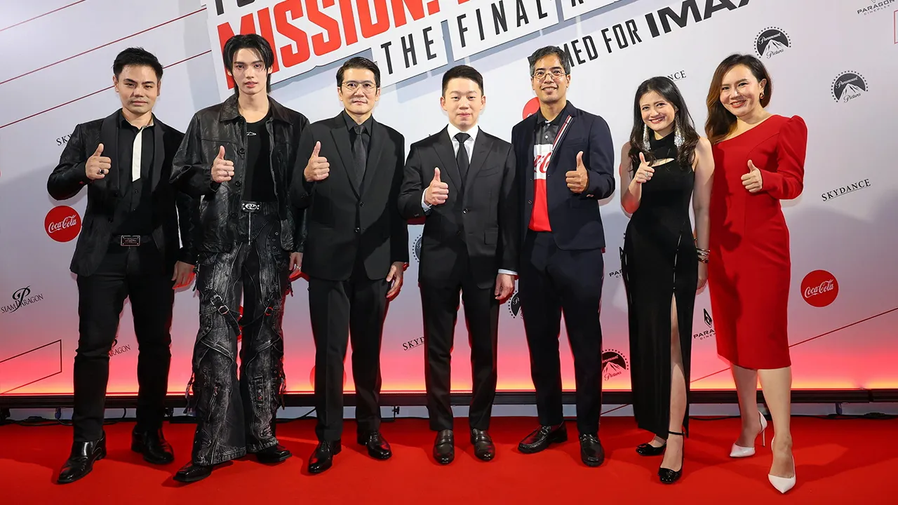 ดูหนัง วิศรุต พูลวรลักษณ์, รัฐภัทร์ ศรีเลิศ และ ศิรวิศร์ วินธนาพิศุทธ์ จัดงาน “THE THAILAND GALA PREMIERE MISSION : IMPOSSIBLE-THE FINAL RECKONING”  เปิดตัวภาพยนตร์แอ็กชันระดับตำนานรอบพิเศษ โดยมี นรัฏฐา กรีพานิช มาร่วมชมด้วย ที่พารากอน ซีนีเพล็กซ์ วันก่อน.