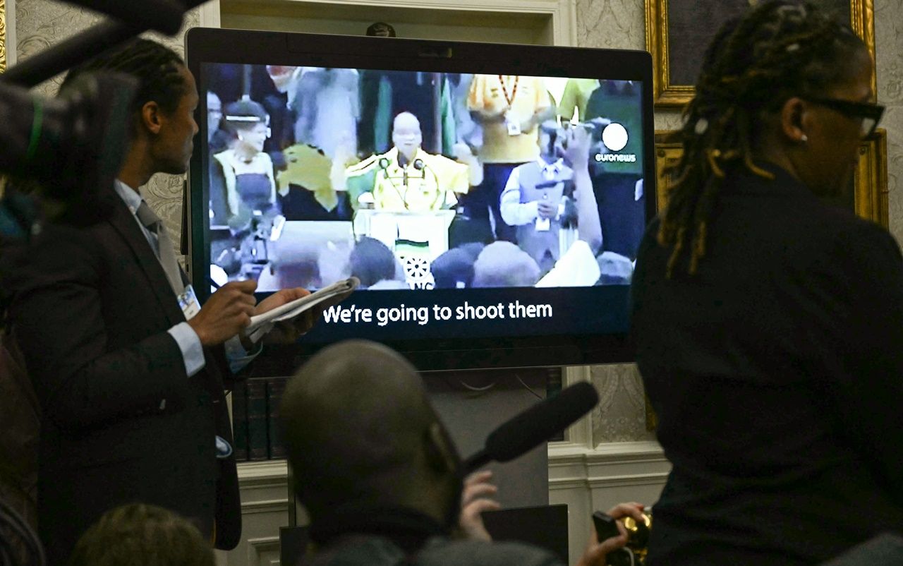 คลิปวิดีโอที่นายทรัมป์ใช้กล่าวหาเรื่องการฆ่าล้างเผ่าพันธ์ุ