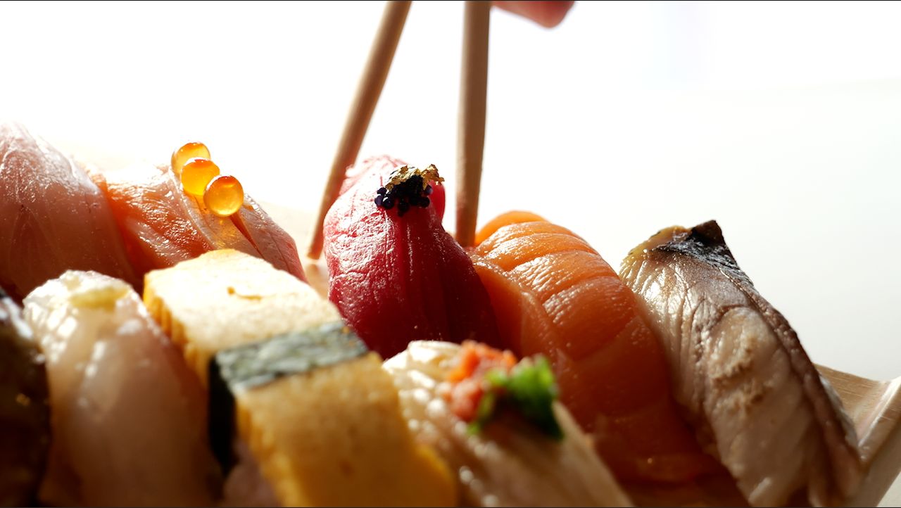 Tsuru sushi set