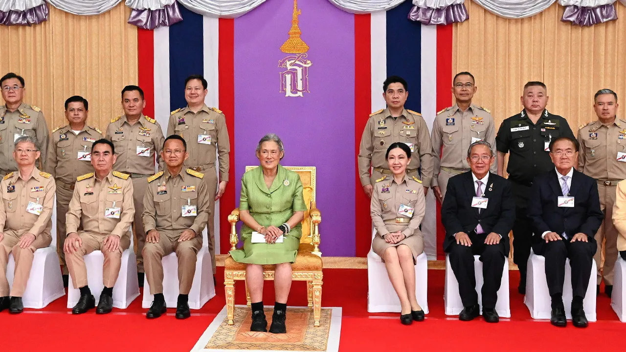 สมเด็จพระกนิษฐาธิราชเจ้า กรมสมเด็จพระเทพรัตนราชสุดาฯ สยามบรมราชกุมารี เสด็จฯไปทรงเป็นประธานการประชุมคณะกรรมการควบคุมโรคขาดสารไอโอดีนแห่งชาติ ครั้งที่ 1/2568 ณ กระทรวงสาธารณสุข เมื่อวันที่ 14 พฤษภาคม.