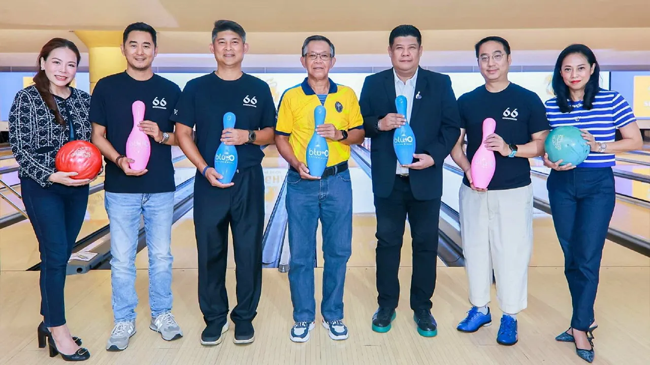 แข่งโบว์ลิ่ง อนุรักษ์ เสงี่ยมจิตร และ ธนาธร สุวิชา จัดโบว์ลิ่งการกุศล “OV 66 โบว์ลิ่งครั้งที่ 3” เพื่อหารายได้ใช้ในกิจกรรมของสมาคมนักเรียนเก่าวชิราวุธวิทยาลัย โดยมี เตชะหัทย์ เหมะกุล, พีระศักดิ์ สุมีรัง และ กรภพ เนียวกุล มาร่วมแข่งด้วย ที่เมเจอร์ สุขุมวิท-เอกมัย วันก่อน.