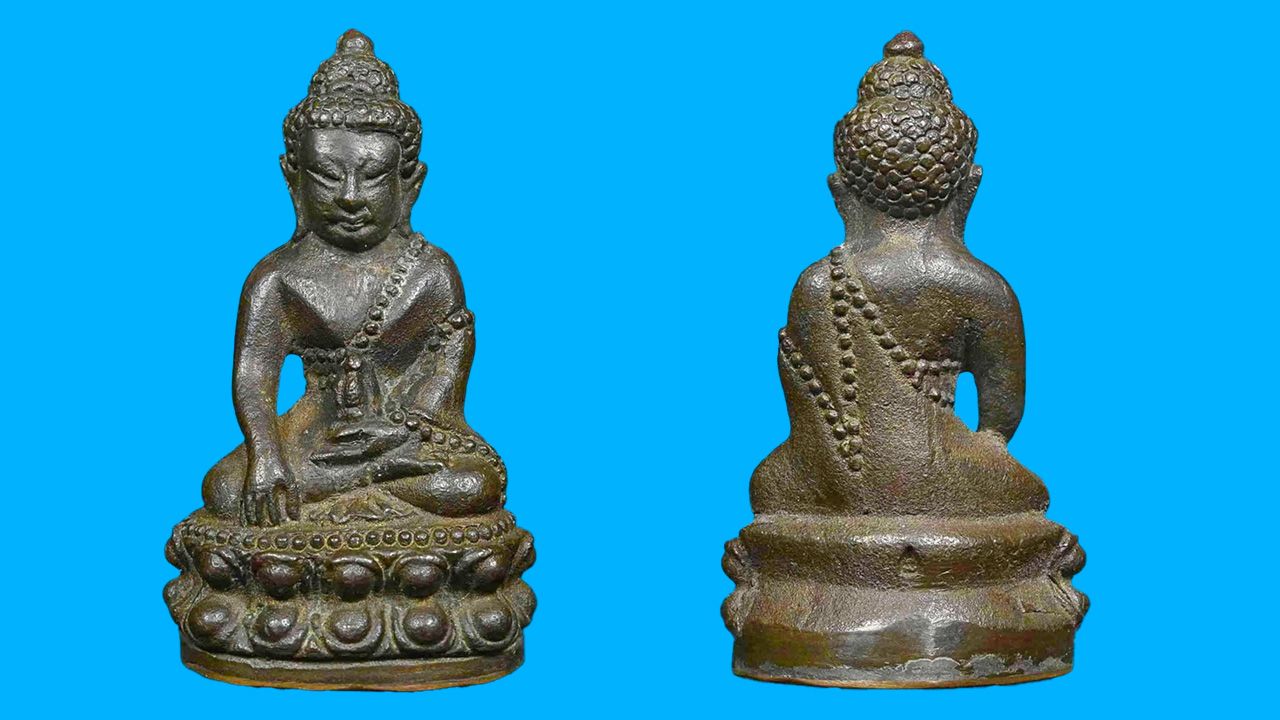 พระกริ่งชินบัญชร หลวงปู่ทิม วัดละหารไร่ ของ “ผู้พันกัณ” น.ท.กัณฑภณ ศุกระรงคะ.