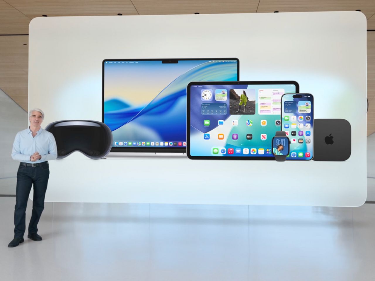 Craig Federighi, Senior Vice President of Software Engineering ของ Apple