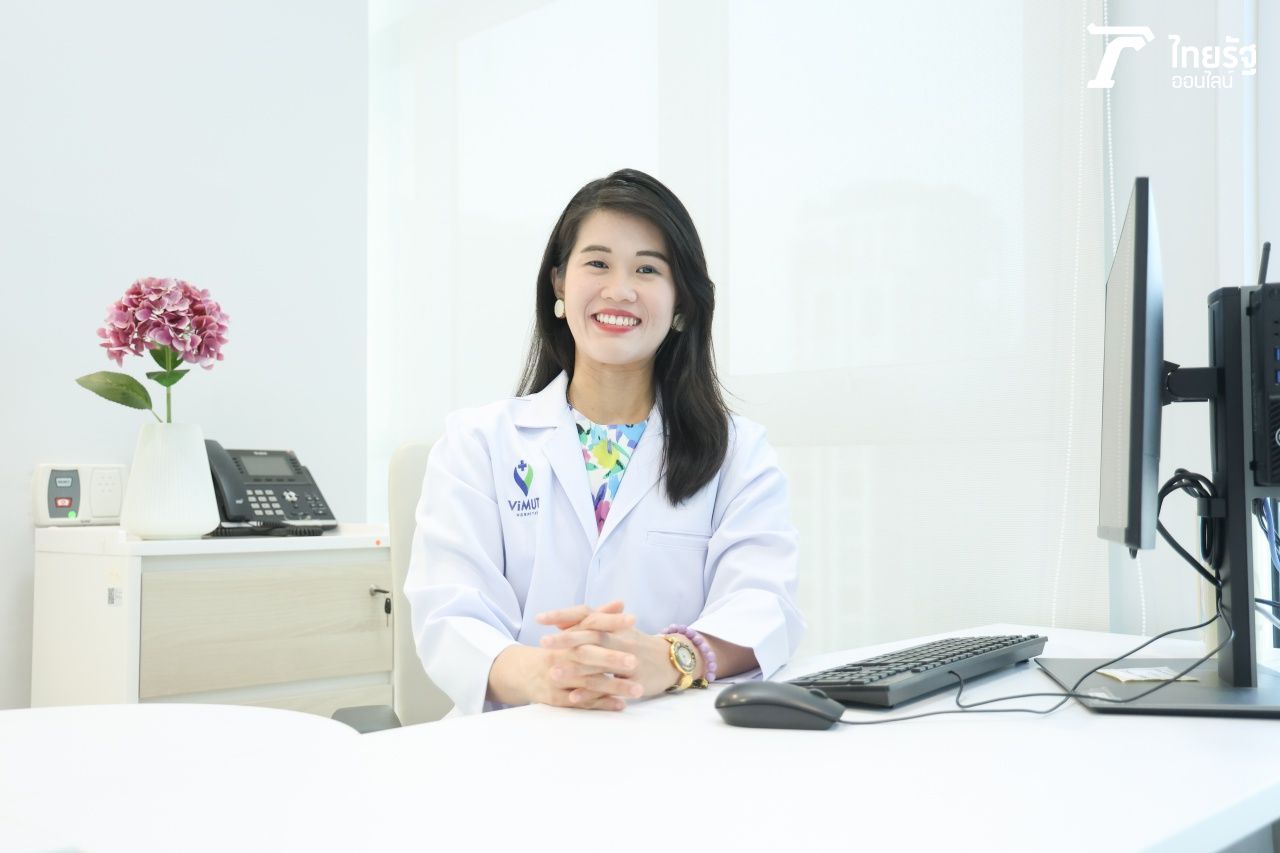 พญ. เพ็ญชาญา อติวรรณาพัฒน์ หรือหมอเจ จิตแพทย์ แพทย์ผู้ชำนาญการด้านจิตเวช ศูนย์สุขภาพใจ รพ. วิมุต