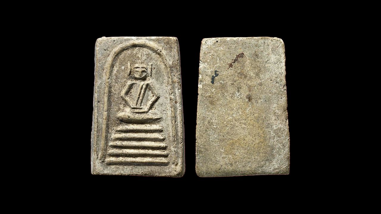 พระสมเด็จ พิมพ์ฐาน ๕ ชั้น พระเทพโมลี (แก้ว) วัดเฉลิม พระเกียรติ ของร้าน Soul Good พัทยา.