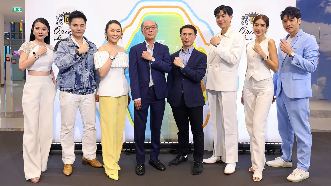 75 ขวบ ยุทธพล ตันติวงษากิจ และ คม สัจจวโรดม จัดงานฉลองครบรอบ 75 ปี นาฬิกา Orient พร้อมแนะนำ 3 ซีรีส์ใหม่ล่าสุด Classic & Simple Style, Diver Design และ The Orient and PEANUTS โดยมี นรภัทร วิไลพันธุ์ มาร่วมงานด้วย ที่สยามพารากอน วันก่อน.
