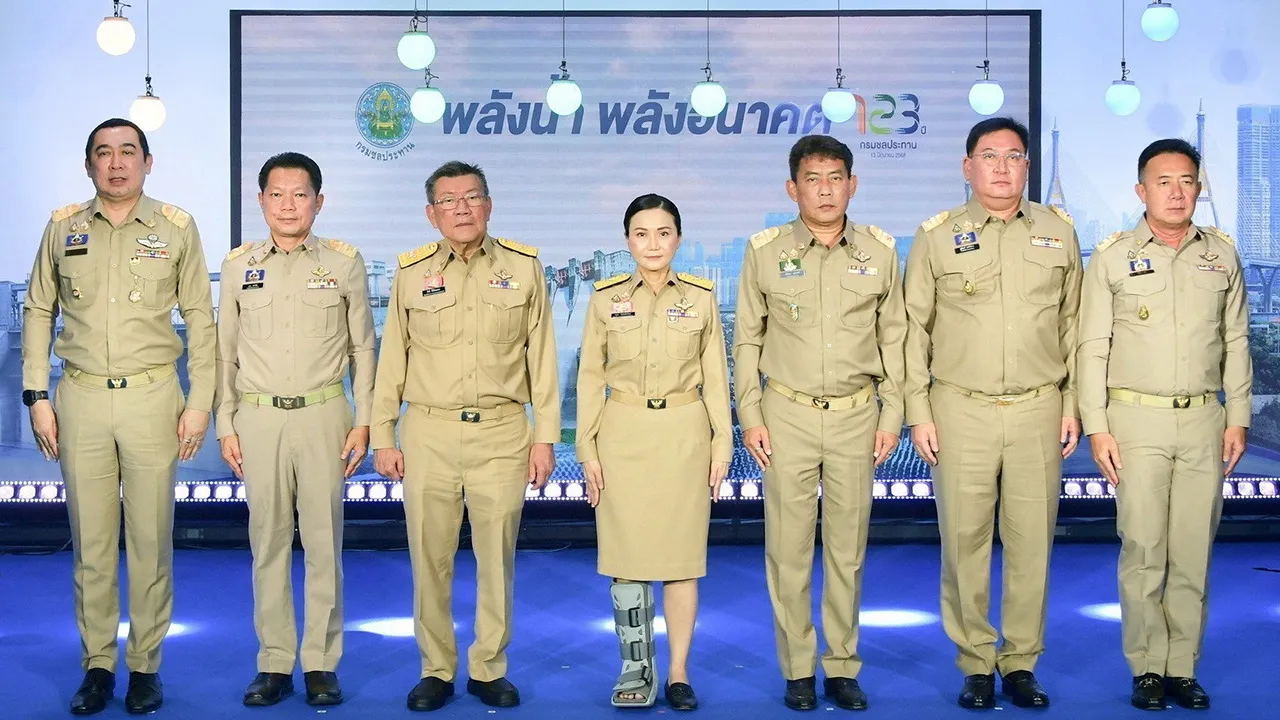 123 ขวบ - ศ.ดร.นฤมล ภิญโญสินวัฒน์ รมว.เกษตรและสหกรณ์ เป็นประธานเปิดงานกิจกรรมวันคล้ายวันสถาปนาครบรอบ 123 ปี กรมชลประทาน โดยมี อิทธิ ศิริลัทธยากร, สุริยพล นุชอนงค์, ฐนันดร์ สุทธิพิศาล และ เดช เล็กวิชัย มาร่วมงานด้วย ที่กรมชลประทาน วันก่อน.