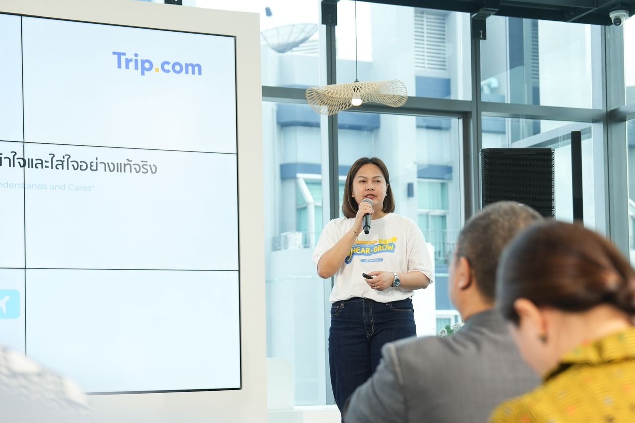 วนิดา ไกรสุข ผู้จัดการฝ่ายบริการอาวุโสของ Trip.com ประเทศไทย