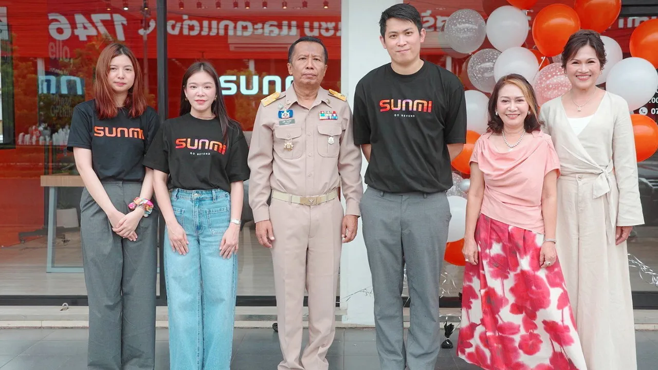 ขยายสาขา - ชวลิต โรจนรัตน์ เป็นประธานเปิดบริษัทซันมิ ทีเอช สาขาใหม่ ผู้นำเข้าและจำหน่ายเทคโนโลยี POS สำหรับระบบจัดการธุรกิจร้านค้าให้ เอกชัย โลหะบำรุงกุล พร้อมแนะนำ SUNMI V3 : POS รองรับการชำระเงินของร้านอาหาร คาเฟ่และบริการดีลิเวอรี ที่ จ.สุราษฎร์ธานี วันก่อน.