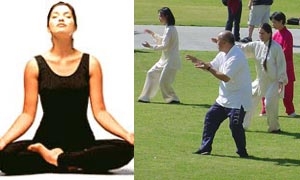 โยคะก็ได้ไทเก๊กก็ดีมีสรรพคุณ  สร้างเสริมสุขภาพ