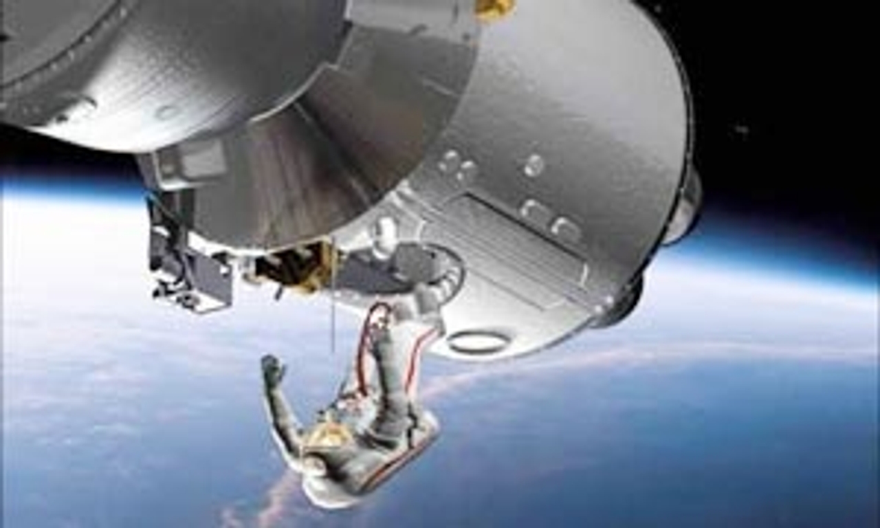 เทปัสสาวะในอวกาศ เกิดปรากฏการณ์ลำแสงคุแดงสีประหลาด