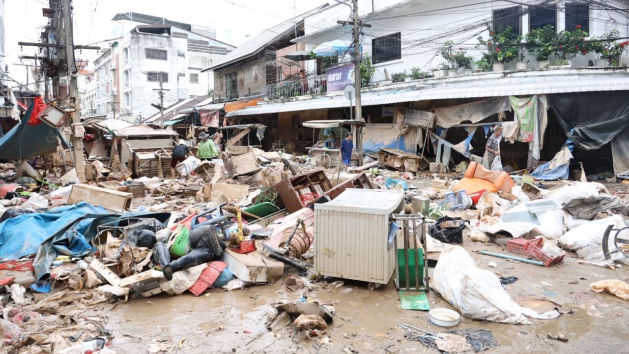 สถานการณ์น้ำท่วมภาคใต้: น้ำลดลงทั่ว 9 จังหวัด กระทบกว่า 1 ล้านครัวเรือน
