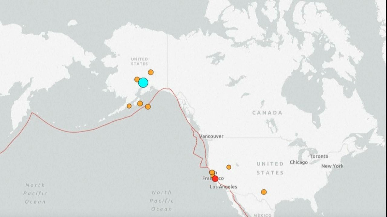อลาสกาสั่นสะเทือน! แผ่นดินไหว 6.0 เขย่าแองเคอเรจ ครั้งแรกในรอบสองปี