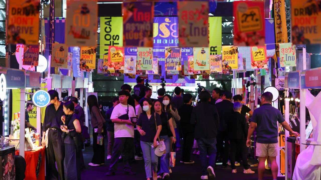 งานเมรัยไทยแลนด์ 2025 วันที่ 3 เต็มไปด้วยร้านค้าสุราชุมชนและคราฟต์เบียร์จากทั่วประเทศ