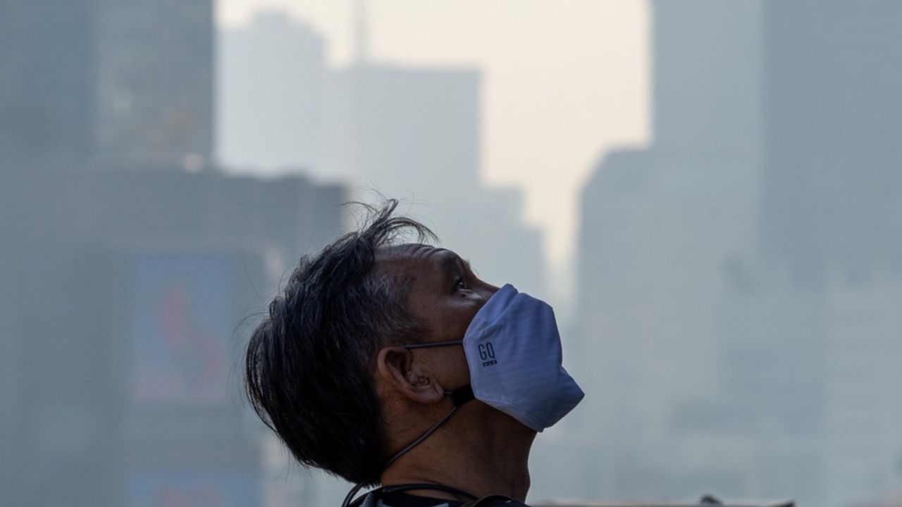 สถานการณ์ฝุ่น PM 2.5 ในกรุงเทพฯ เช้านี้ ค่าลดลงแต่ยังเกินมาตรฐาน