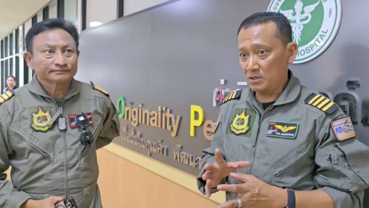 สองนักบินเผยภารกิจช่วยเหลือผู้ป่วยเด็กในน้ำท่วมหาดใหญ่