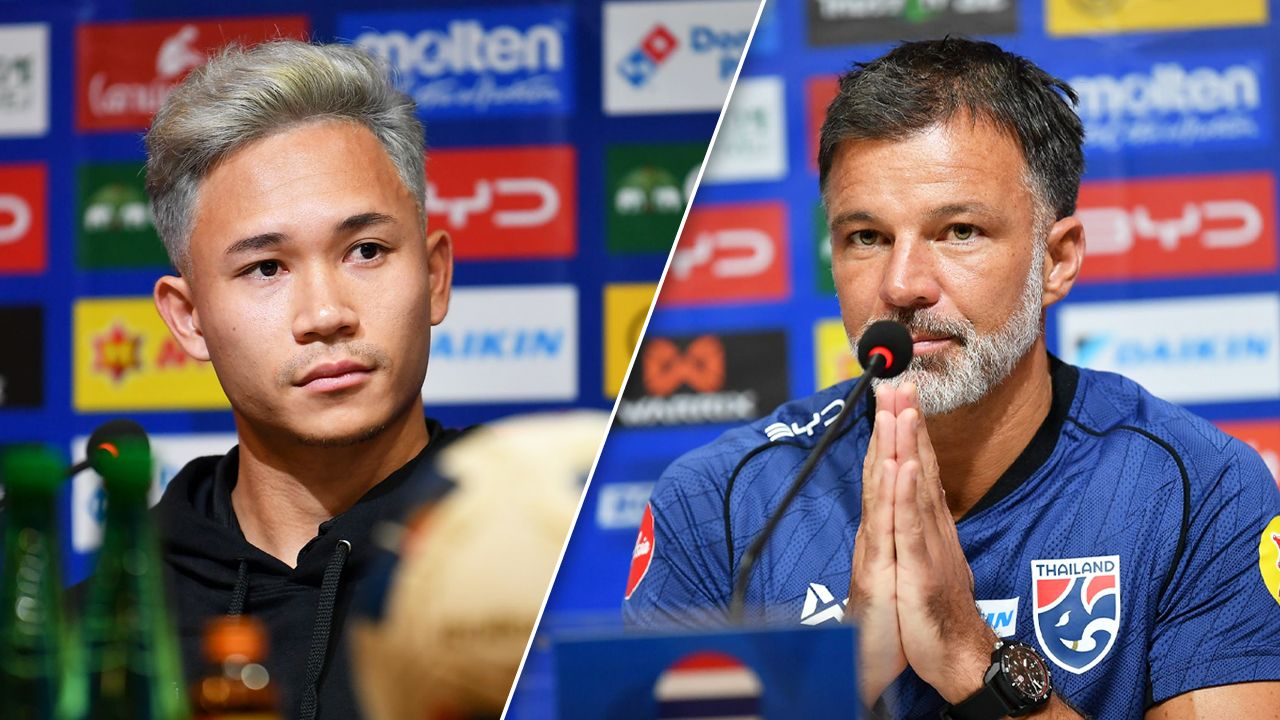 ฮัดสัน-สุภโชค แท็กทีมอ้อนแฟนๆ เข้าสนามเชียร์ ทีมชาติไทย โค้ชลั่นไม่ซัพพอร์ตผมไม่เป็นไร