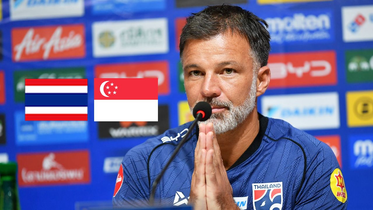 มาแล้ว ประกาศรายชื่อ 11 ตัวจริง “ทีมชาติไทย” ปะทะ “สิงคโปร์” อุ่นเครื่องฟีฟ่าเดย์