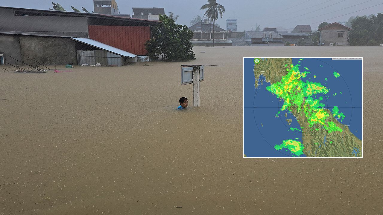 กรมอุตุฯ เตือน 8 จังหวัดภาคใต้ ระวังฝนหนัก