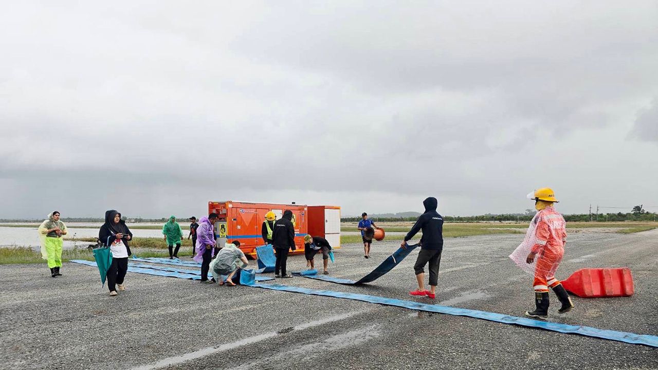 มัลลิกาสั่ง ทย. เฝ้าระวัง 9 สนามบิน หลังน้ำท่วมใต้