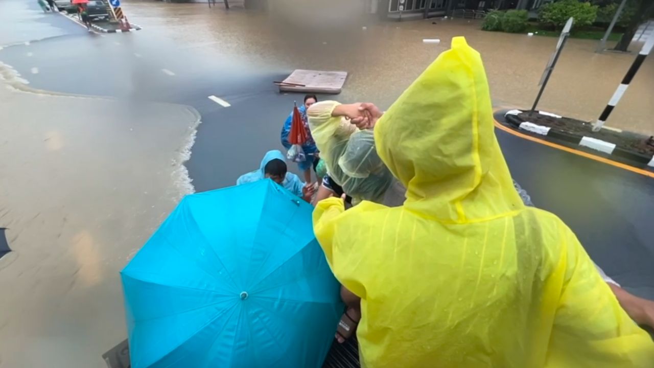 สทนช. แจ้งเตือนฝนตกหนักต่อเนื่องในภาคใต้ตอนล่าง