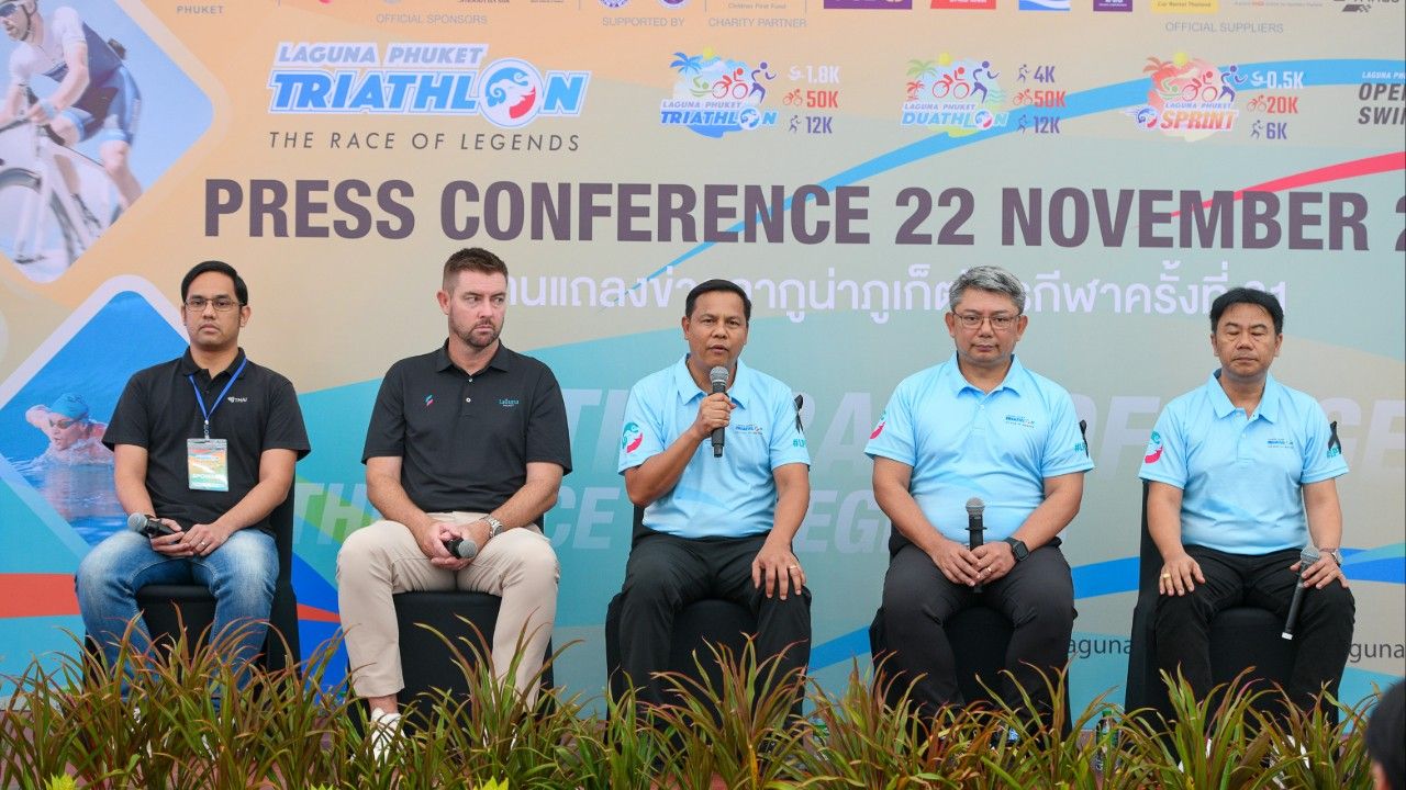 ภูเก็ตพร้อมเต็มร้อย! ทัพโปรฯ ดังระดับโลกคับคั่ง เตรียมชิงชัย “ลากูน่า ภูเก็ต ไตรกีฬา ครั้งที่ 31”