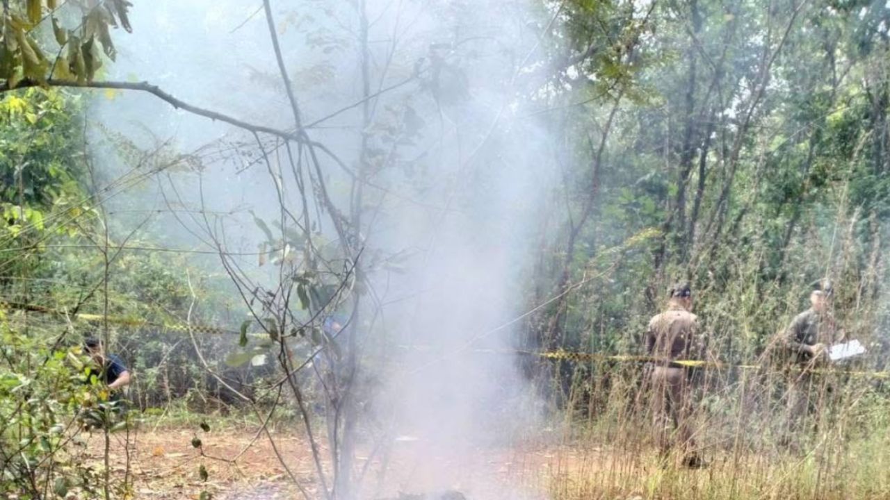 พบศพปริศนาถูกเผาอำพรางในสกลนคร ตำรวจเร่งสืบสวน