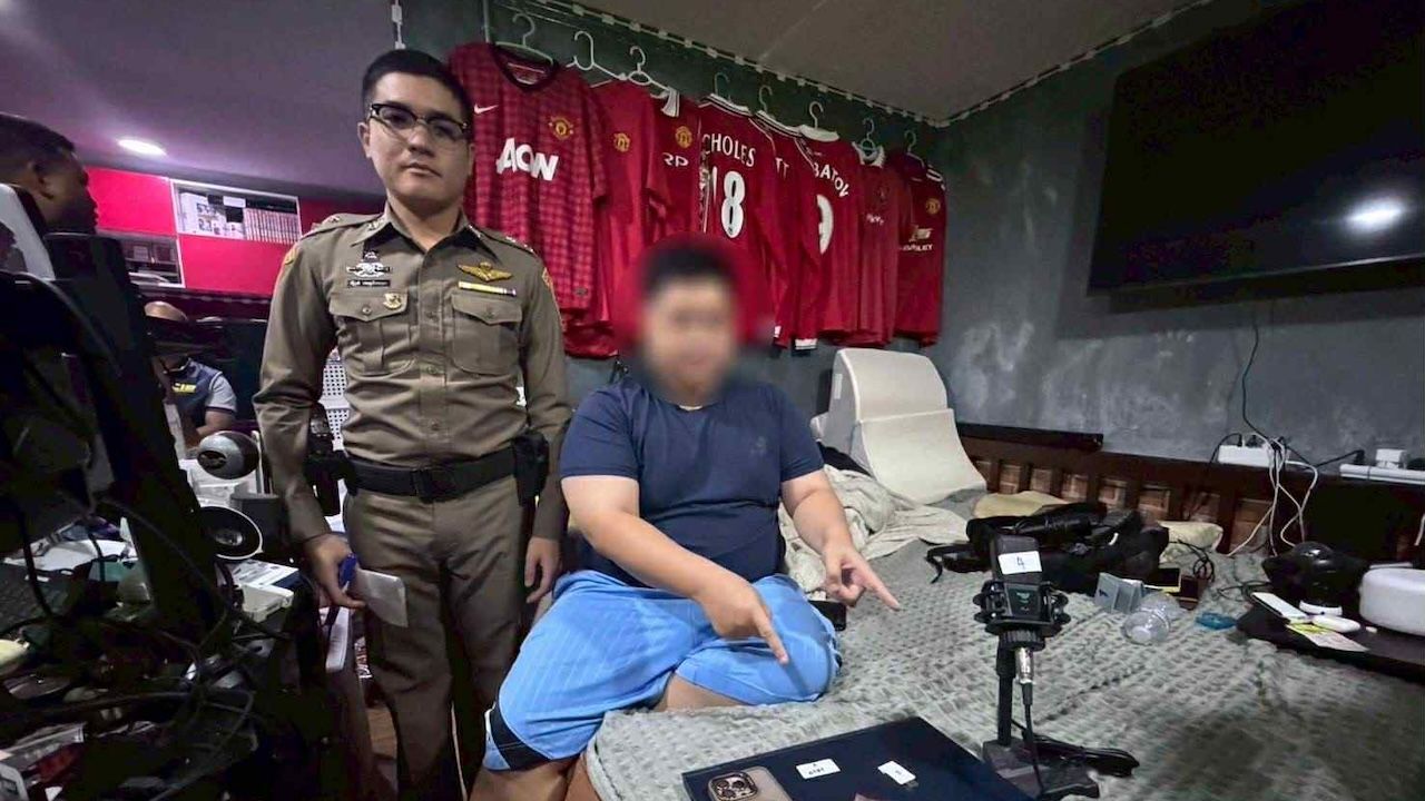 บุกทลายเครือข่าย "สตรีมเมอร์บอลเถื่อน" เสียหาย 200 ล้านบาทต่อเดือน รวบนักพากย์-อินฟลูฯกีฬา 18 คน