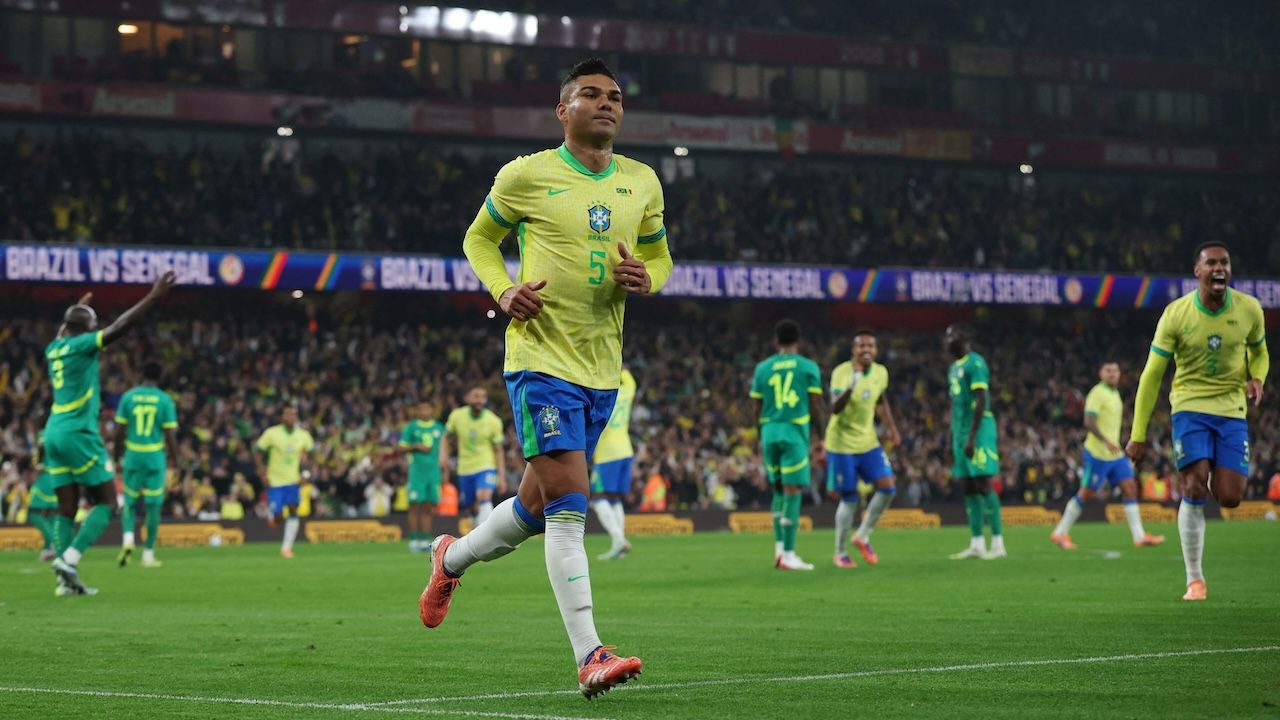 ผลบอลเมื่อคืน ทีมชาติบราซิล ฟอร์มเฉียบ อุ่นเครื่องทุบ เซเนกัล