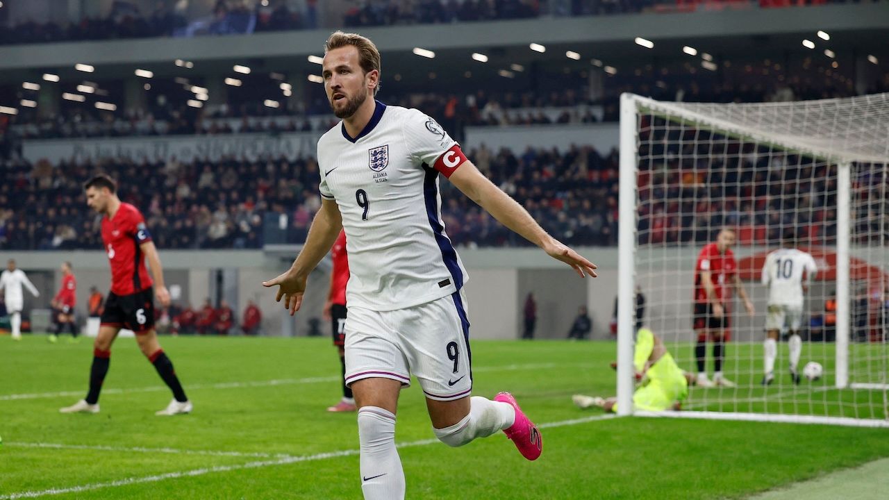 ผลบอลเมื่อคืน ทีมชาติอังกฤษ บุกเชือด แอลเบเนีย คว้าชัย 8 นัดรวด คัดบอลโลก 2026