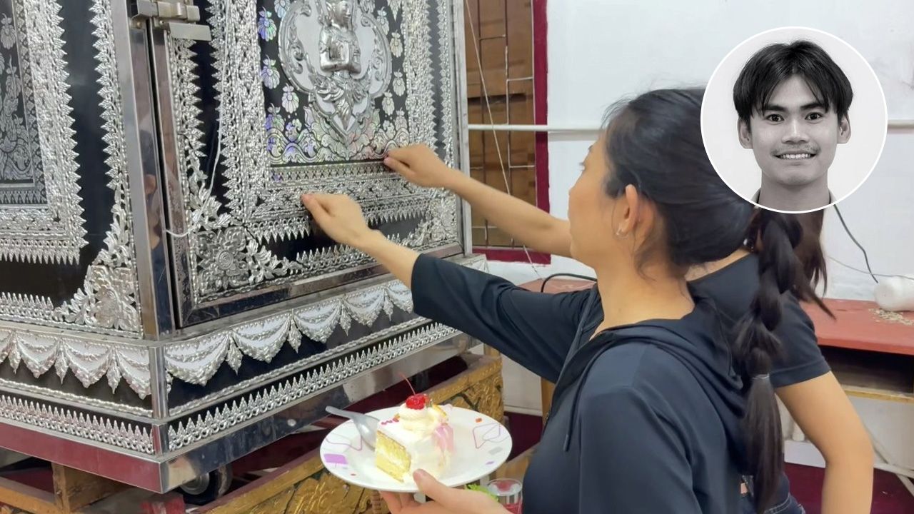 สุดเศร้า เป่าเค้กหน้าโรงศพ "กาฟิวส์" หนุ่มพลเมืองด