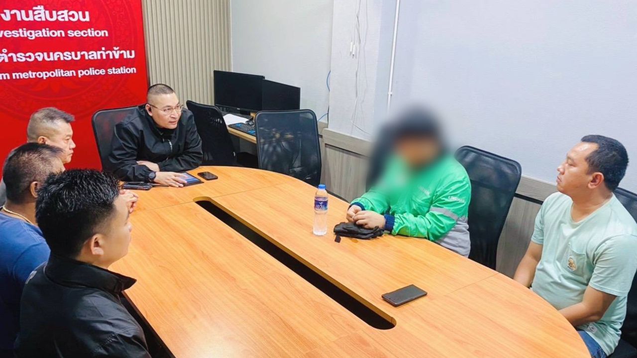 มอบตัวแล้ว หนุ่มลากสาวขัดดอกในห้องน้ำ ปล่อยคลิปว่อน ที่แท้เป็นแฟนเก่า ไม่ใช่แก๊งทวงหนี้