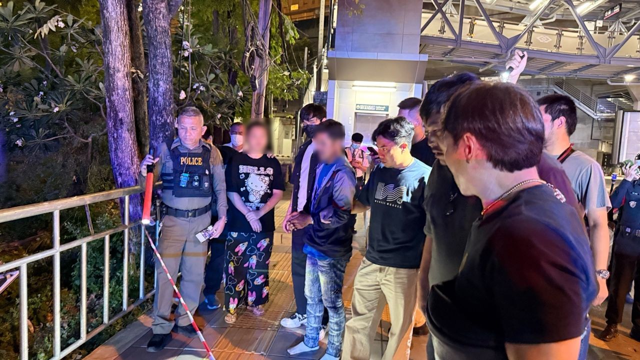 ตำรวจปากเกร็ดยิงยางรถเอเย่นต์ยาบ้า ขณะหลบหนีในเมืองทองธานี