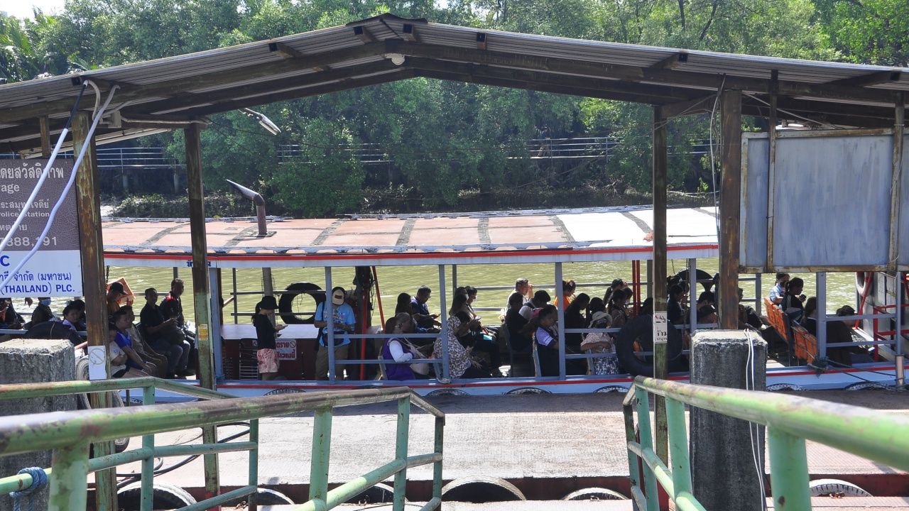 ท่าเรือข้ามฟากพระสมุทรเจดีย์ ปรับค่าบริการเพิ่ม 2 บาท เริ่ม 1 เม.ย. นี้