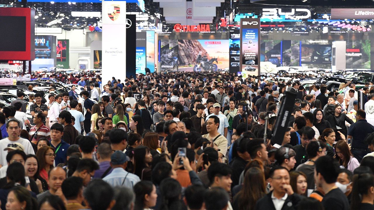 ผ่านไป 6 วันยอดจองซื้อรถในงาน Motor Show 2026 แตะ 41,778 คัน