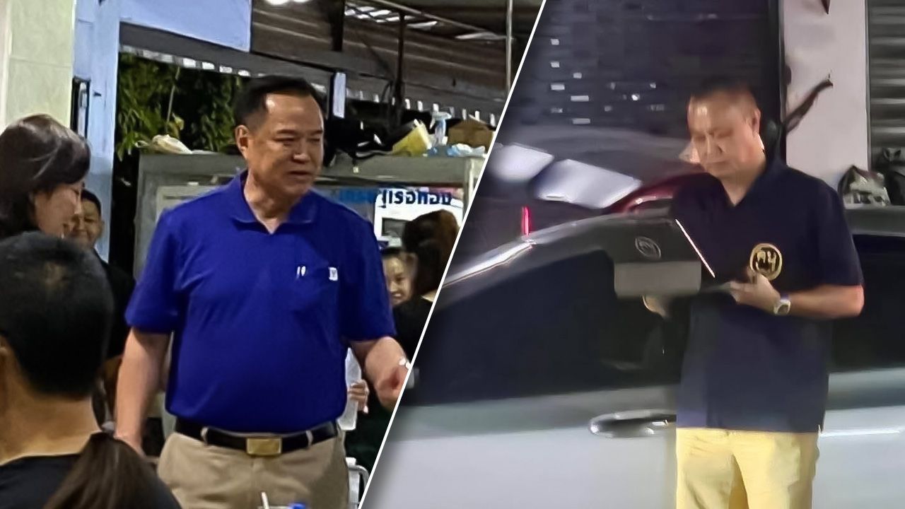 นายกฯ อนุทิน ควง เนวิน ทานอาหารค่ำหลังโปรดเกล้า ครม. ใหม่