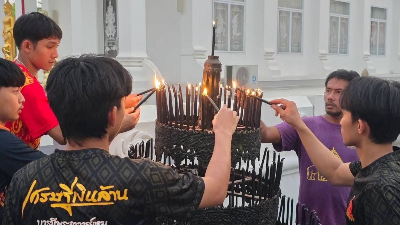 ส่องเลขธูปมงคล สายมูไหว้พระราหู หน้าถ้ำเศรษฐีเงินล้าน วัดหนองทอง