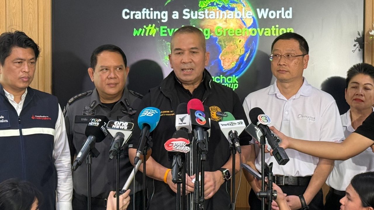 รมว.ยุติธรรมตรวจสอบโรงกลั่นบางจาก ยืนยันไม่พบความผิดปกติ เร่งผลิตน้ำมันเต็มกำลัง