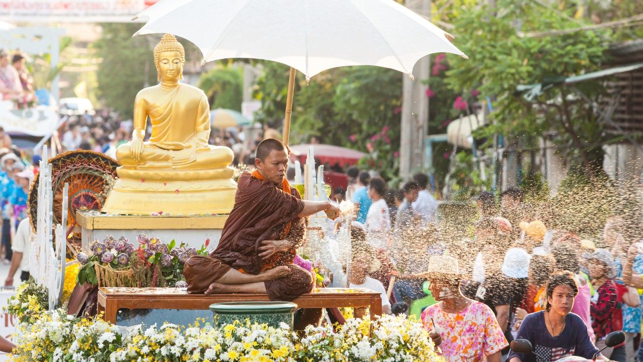 อัปเดตตารางงานสงกรานต์พระประแดง 2569 กิจกรรมไฮไลต์ และวิธีเดินทาง