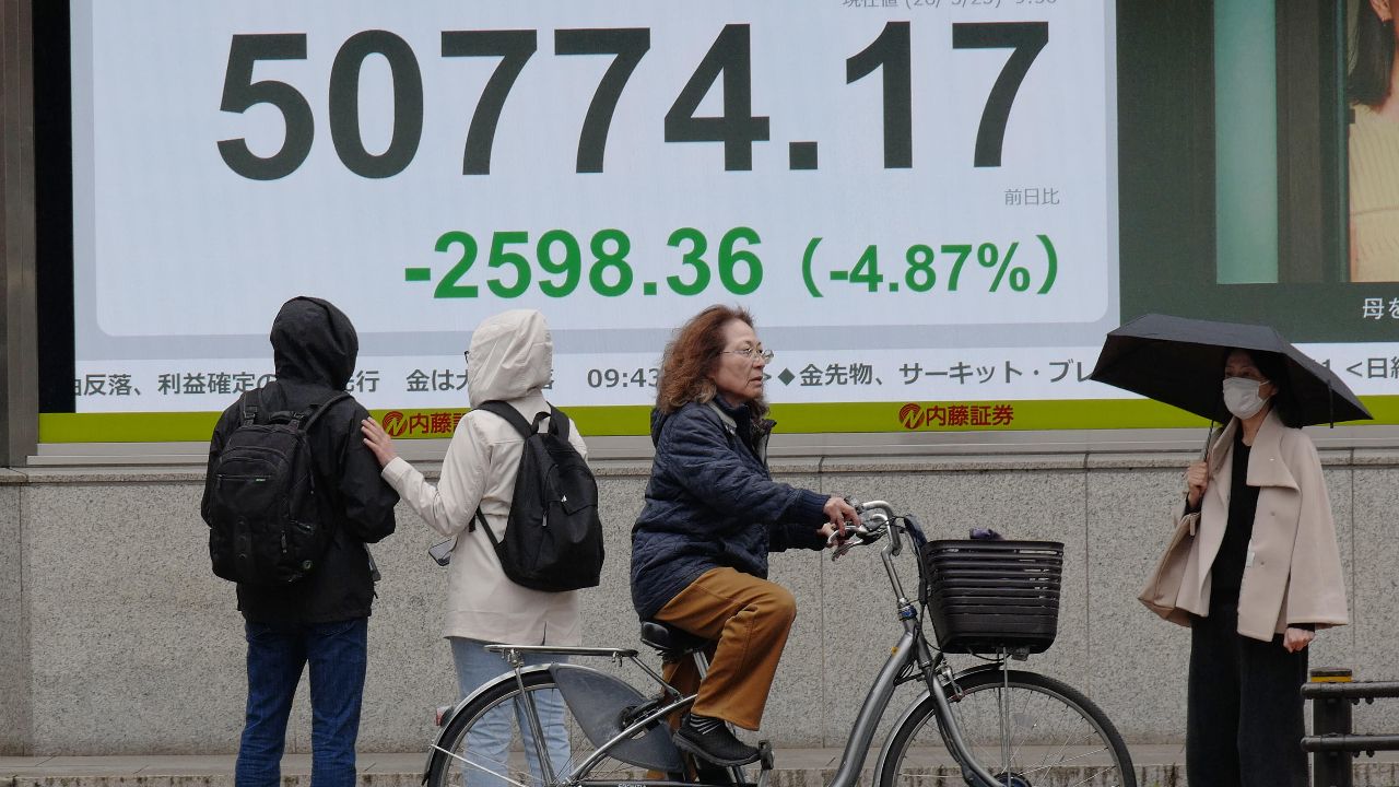 หุ้นเอเชียดิ่งระนาว หลัง ‘ทรัมป์’ ขู่ถล่มโรงไฟฟ้าอิหร่านหากยังปิดช่องแคบฮอร์มุซ