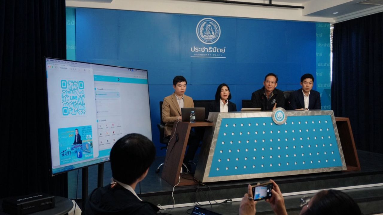 ปชป. เปิดแพลตฟอร์ม “จับตา” แก้สินค้าแพง พร้อมนำข้อมูลเชื่อมต่อภาครัฐคุมราคาสินค้า