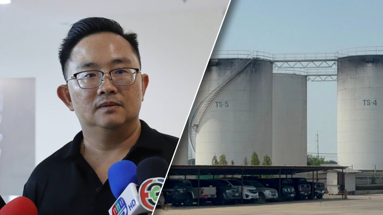 พลังงานจังหวัดอ่างทอง พบตำรวจ ปคบ. ให้ข้อมูลปมคลังน้ำมัน เข้าข่ายกักตุนหรือไม่