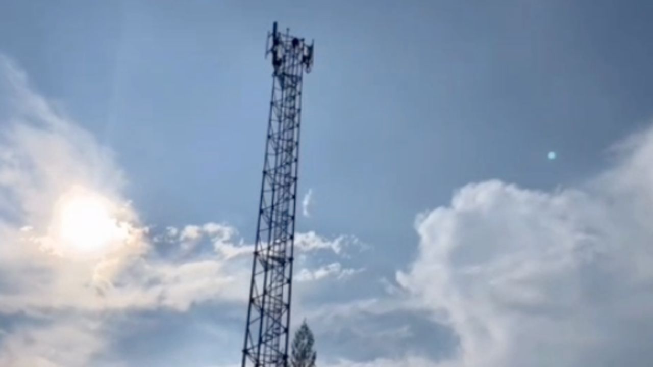 ชายปีนเสาสื่อสารหนีตำรวจ หลังขโมยทองแดงจากมอเตอร์เวย์ M6