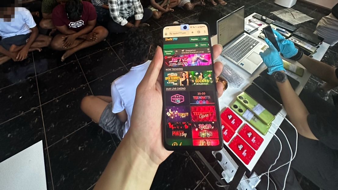 ทลายเครือข่ายเว็บพนัน "777" ในวิลล่าหรูที่พัทยา เงินหมุนเวียนปีละกว่า 700 ล้าน