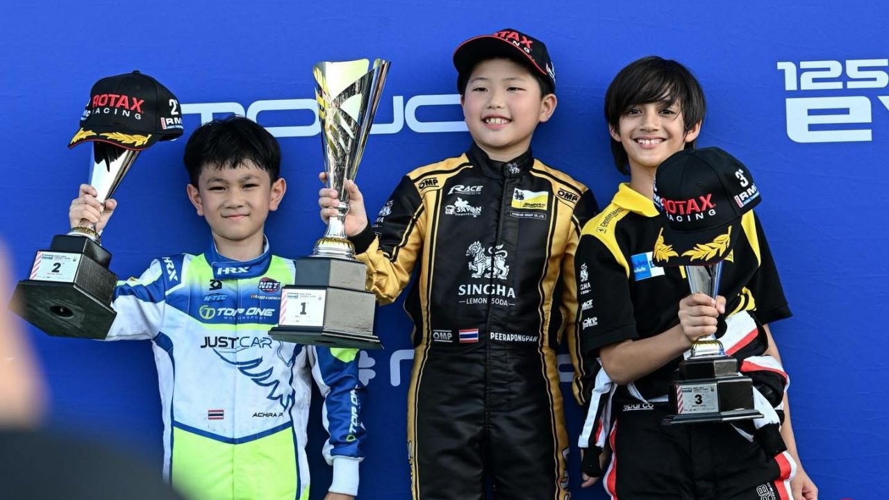 ธาม ปรรณพัชร์ ผงาดคว้าแชมป์โกคาร์ท ศึก RMC Asia Trophy 2026 สนามแรก