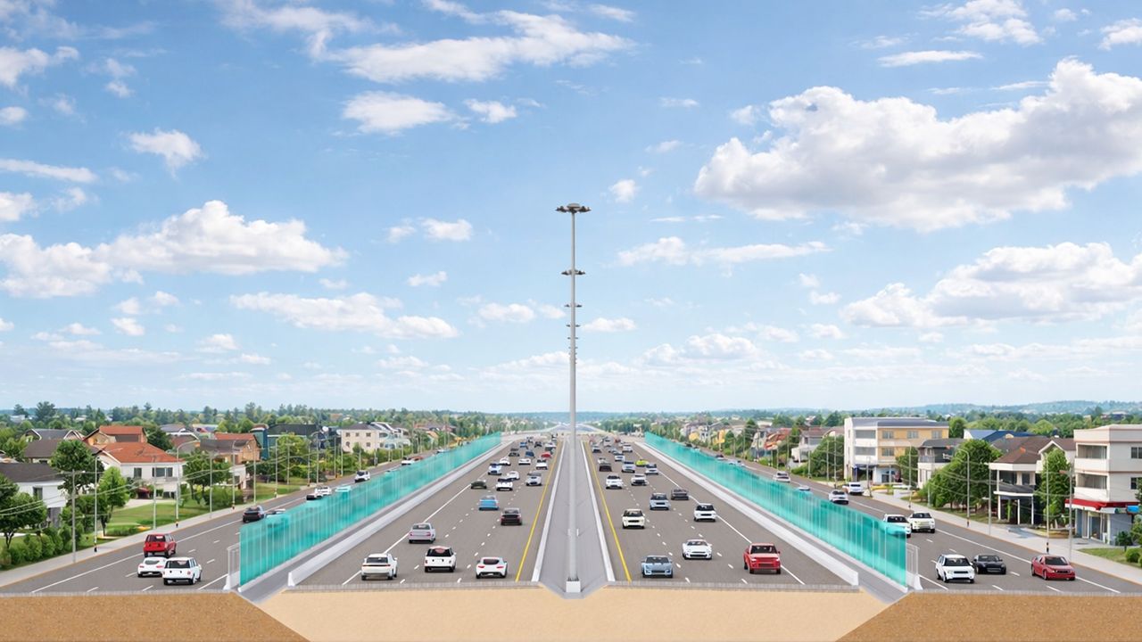 เริ่มก่อสร้างมอเตอร์เวย์ M9 วงแหวนตะวันตก ปิดเส้นทางหลัก 18 เม.ย. นี้