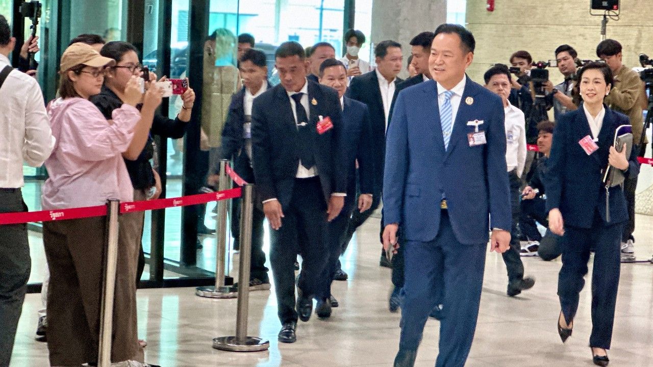 นายกฯ อนุทิน แถลงนโยบายรัฐบาลวันที่ 2 รับภาพรวมดี