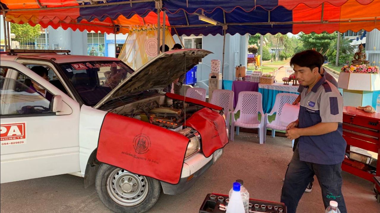 สงกรานต์ 2569 เปิดบริการตรวจสภาพรถฟรีทั่วประเทศ 3-9 เม.ย. เช็กพิกัดใกล้บ้านได้ที่นี่